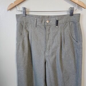 Vintage 90s Rockies High Waisted Bareback Pleated Mom‎ Jeans Houndstooth L 11/12